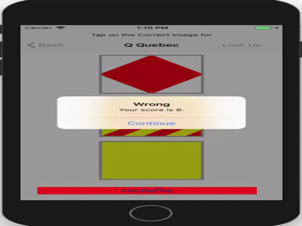 Zrzuty ekranu Alphabet Code Names and Flags iPad 