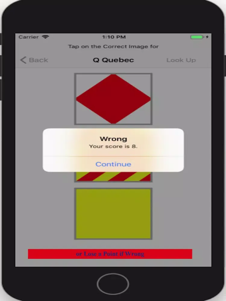 Zrzuty ekranu Alphabet Code Names and Flags iPad 