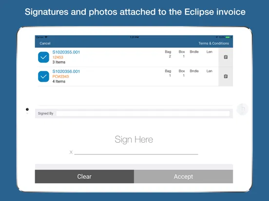 Innovo Deliver iPad  Ekran Görüntüleri