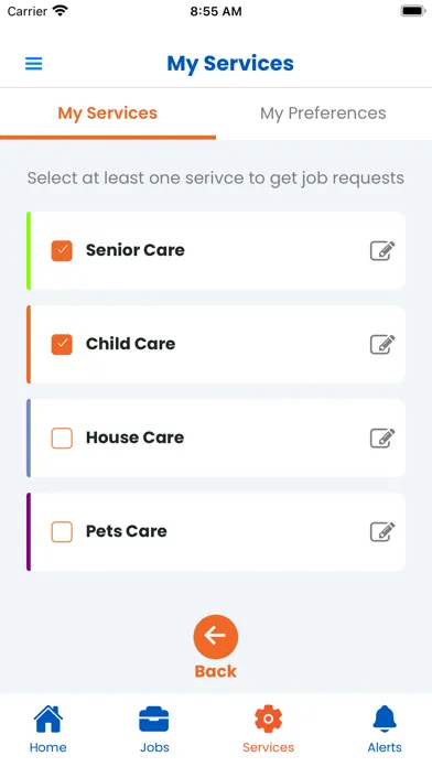 Go Provider : Caregiver Jobs Screenshots