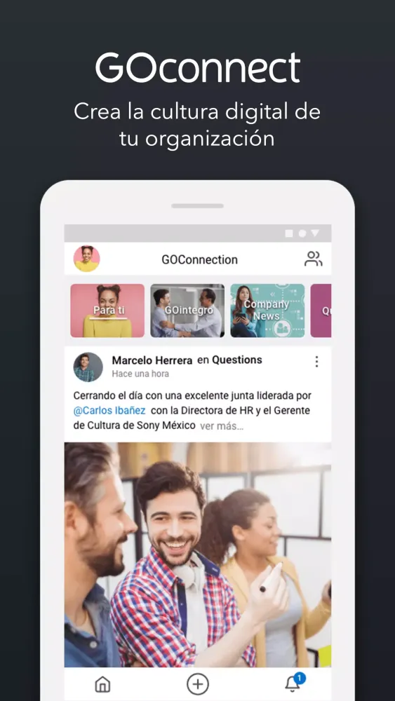 Скриншоты GOconnect