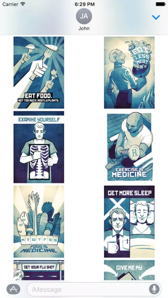 Capturas de pantalla de Care Cards