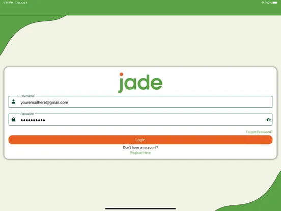 Скриншоты MyJade iPad 