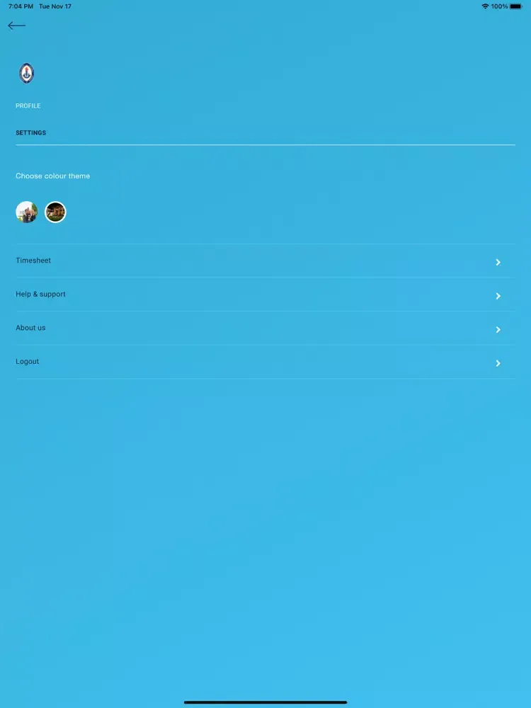Capturas de tela do Ravenswood Co-curricular iPad 