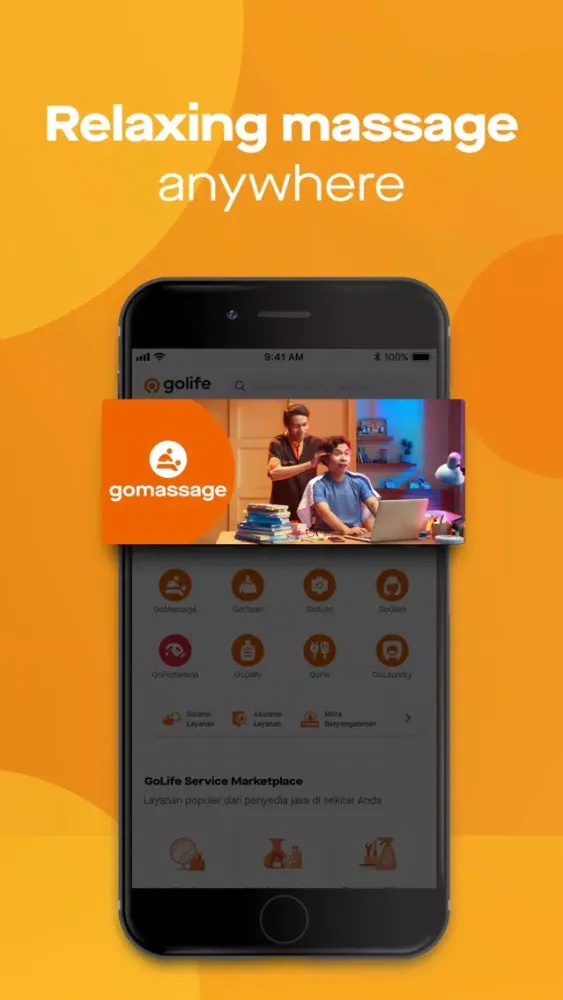 GoLife | Massage & Cleaning Screenshots