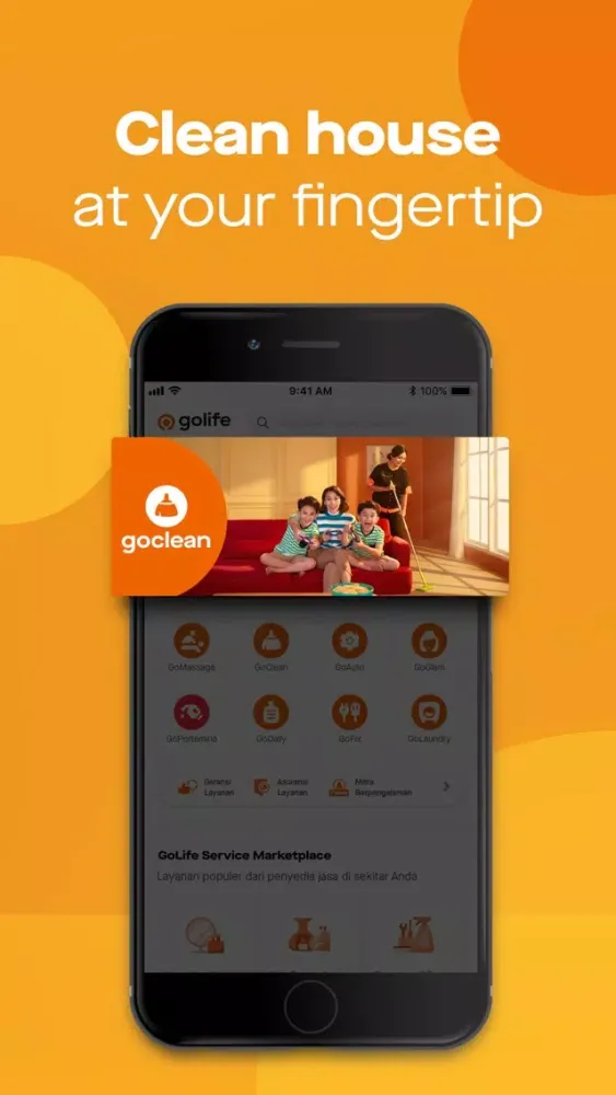 GoLife | Massage & Cleaning Screenshots