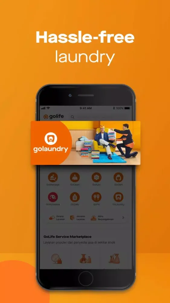 GoLife | Massage & Cleaning Screenshots