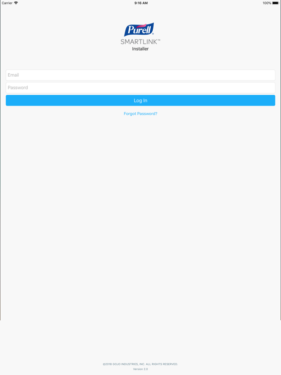 SMARTLINK™ Installer iPad  স্ক্রিনশট