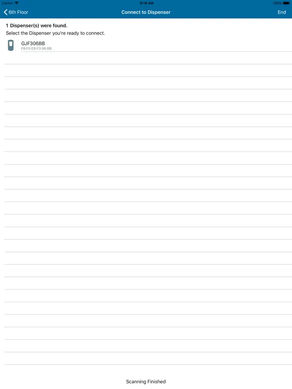 SMARTLINK™ Installer iPad  스크린샷