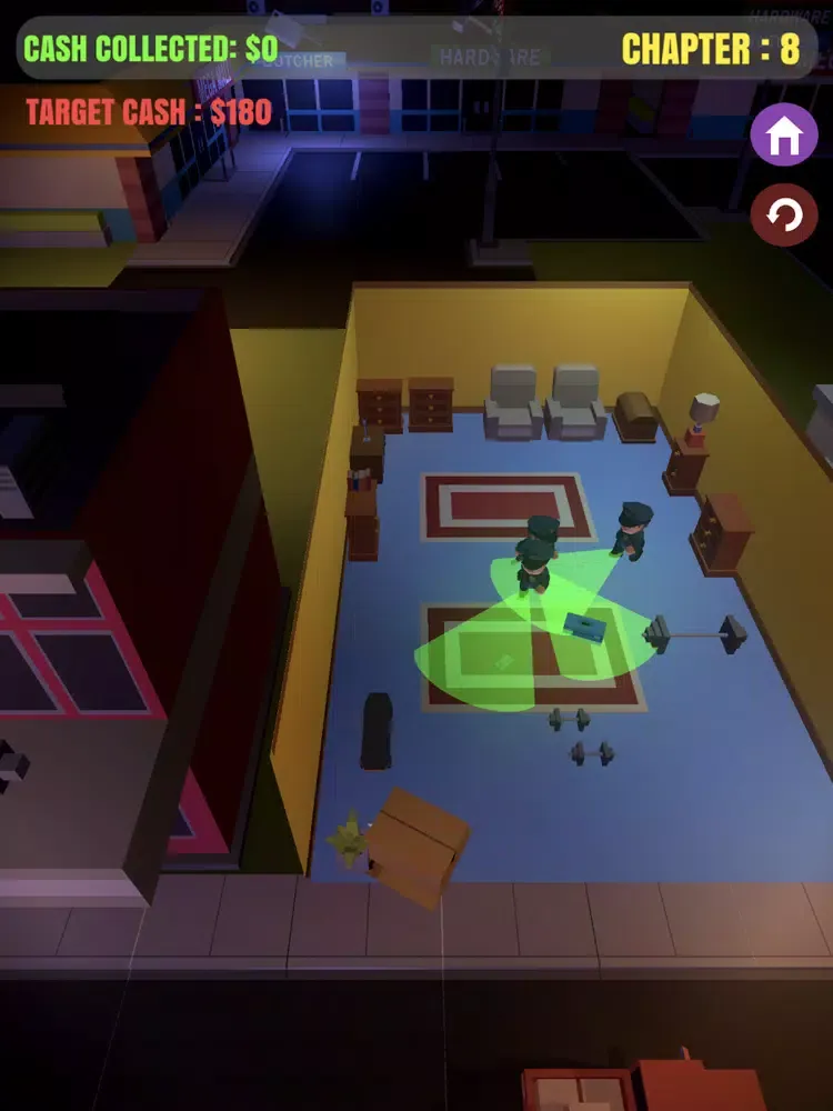 Ảnh chụp màn hình của Smart Looter - House Thief iPad 