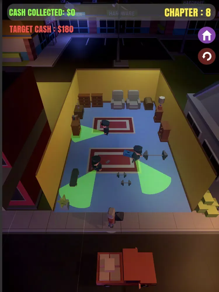 Ảnh chụp màn hình của Smart Looter - House Thief iPad 