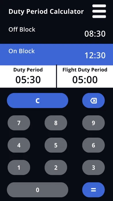Aviator's Calculator Lite سکرین شاٹس
