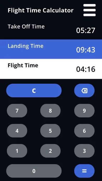 Aviator's Calculator Lite سکرین شاٹس