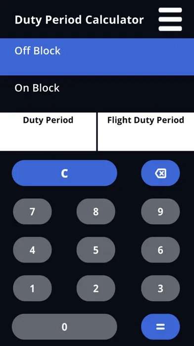 Aviator's Calculator Lite سکرین شاٹس