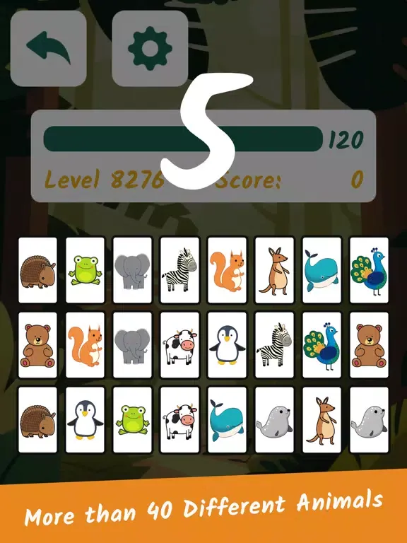 تصاویر Kids Memory Game: Animals iPad 