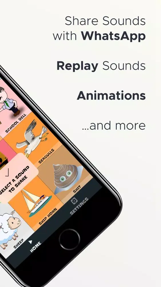 Ảnh chụp màn hình của Soundimo Prank Sound Noise App