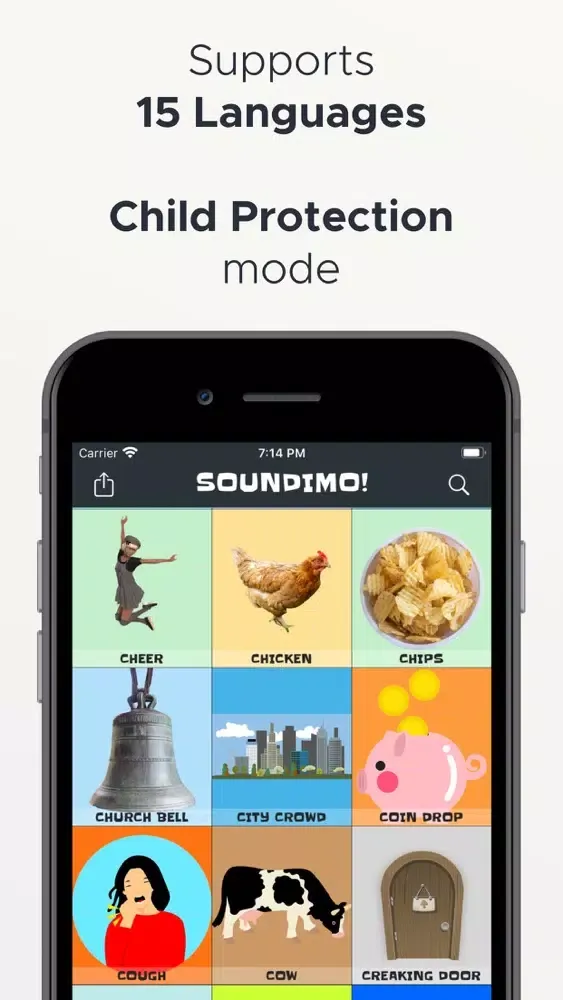 Ảnh chụp màn hình của Soundimo Prank Sound Noise App