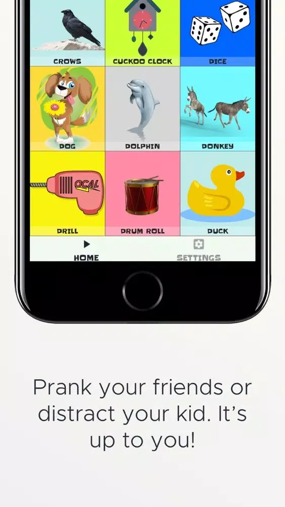 Ảnh chụp màn hình của Soundimo Prank Sound Noise App