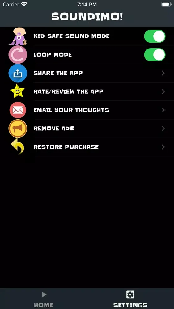 Ảnh chụp màn hình của Soundimo Prank Sound Noise App