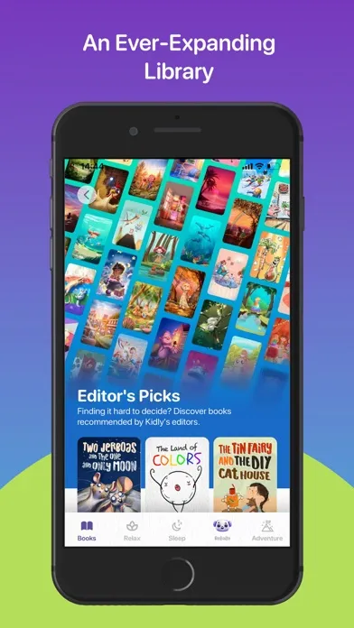 Capturas de tela do Kidly: Bedtime Books, Sleep