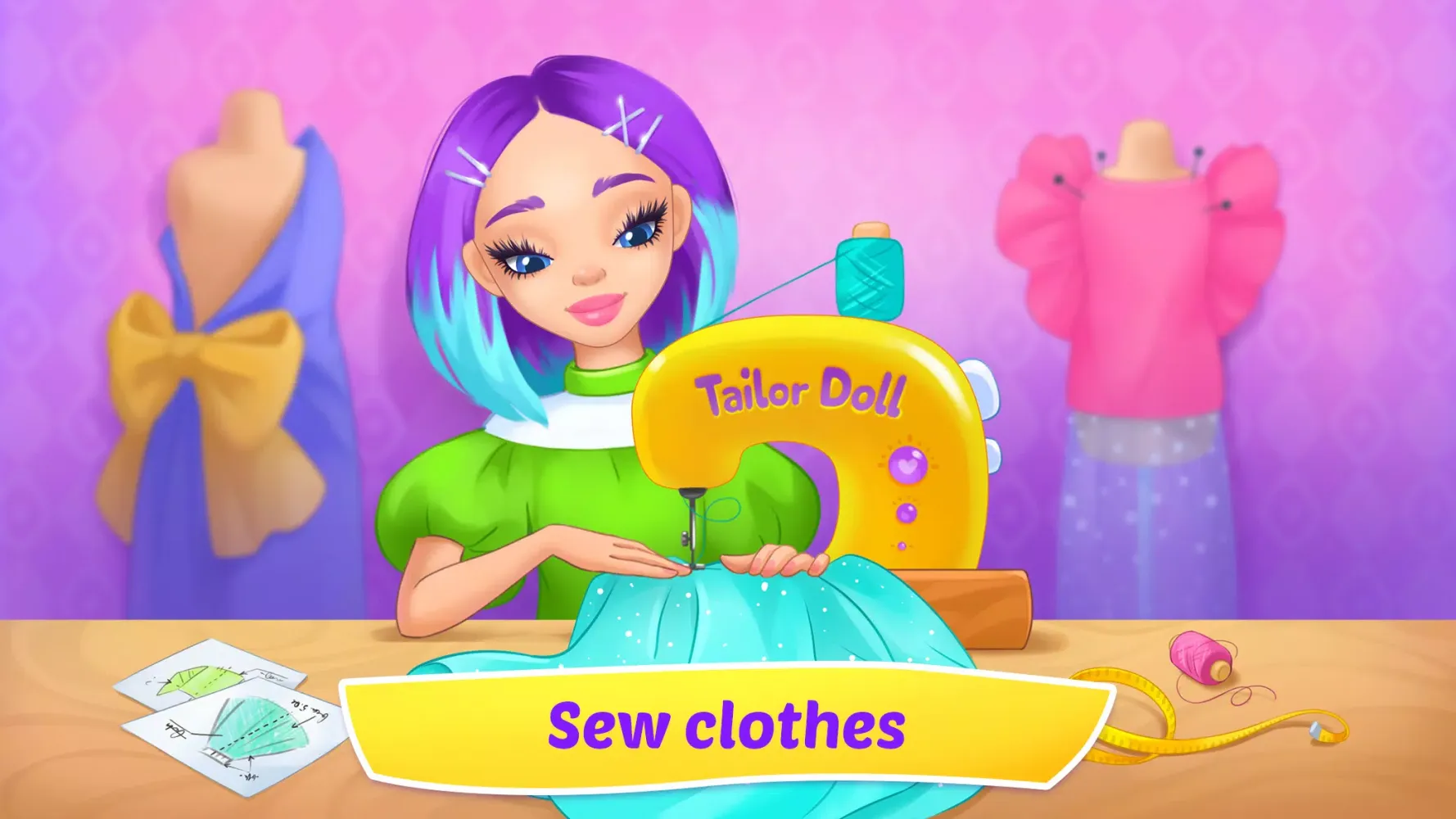 Fashion Doll: games for girls سکرین شاٹس