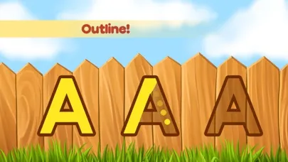 Ảnh chụp màn hình của ABC Games for letter tracing 2