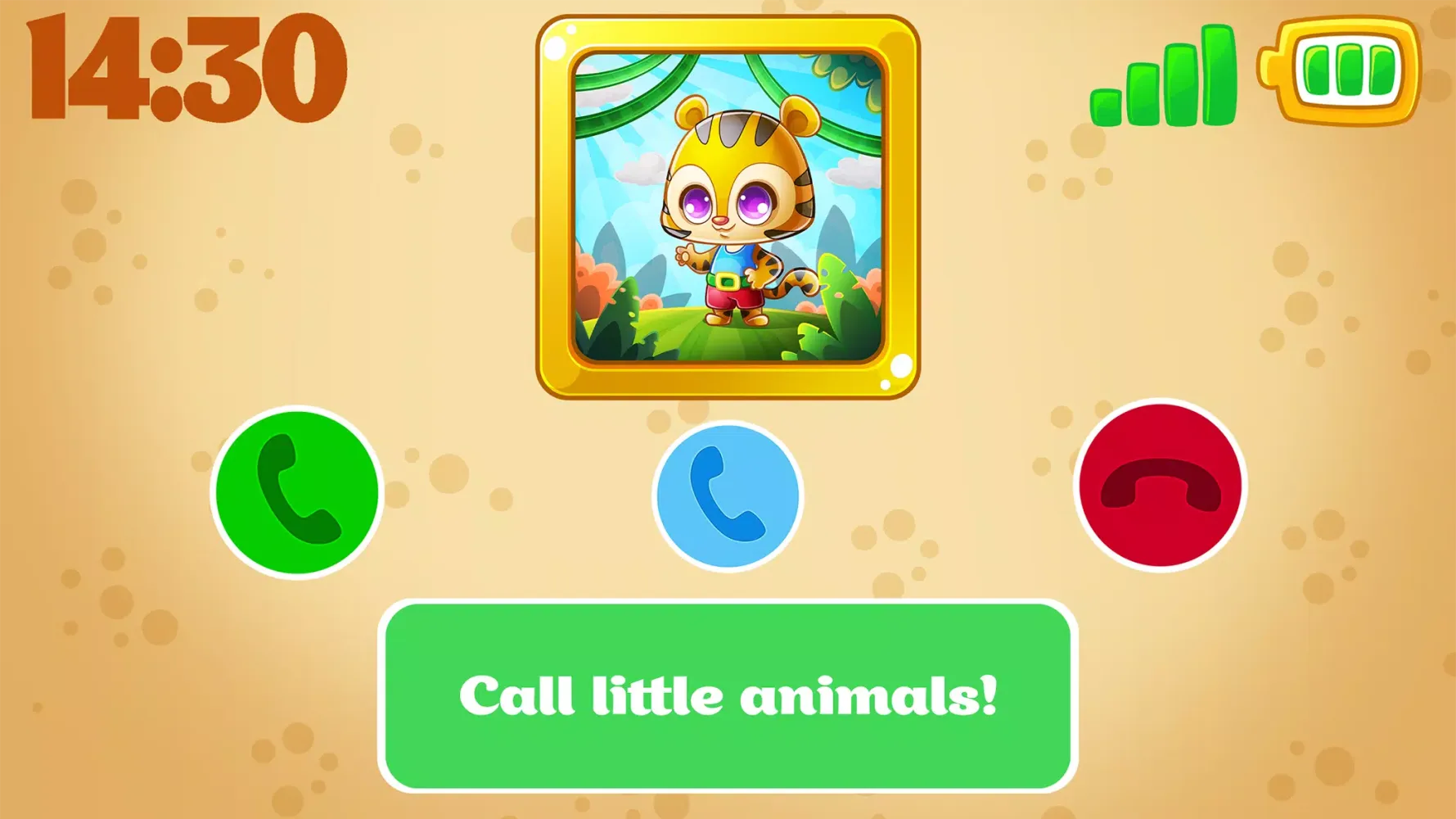 Zrzuty ekranu Babyphone game Numbers Animals
