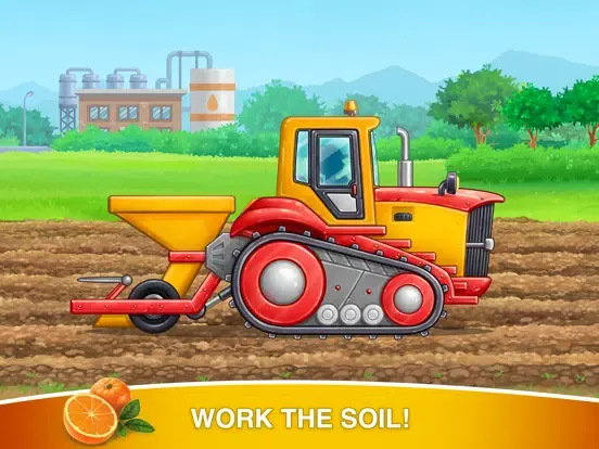 Farm land! Games for Tractor 3 iPad 应用截图