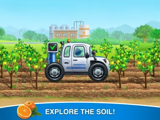 Farm land! Games for Tractor 3 iPad 应用截图