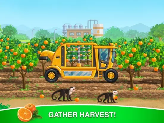 Farm land! Games for Tractor 3 iPad 应用截图