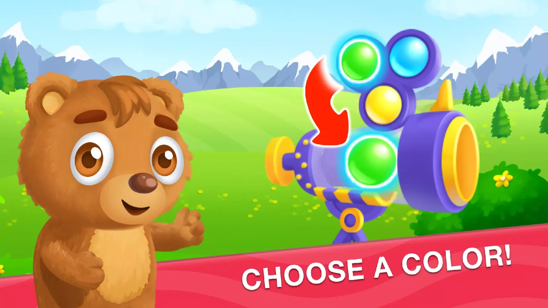 Kids shooter for bubble games应用截图