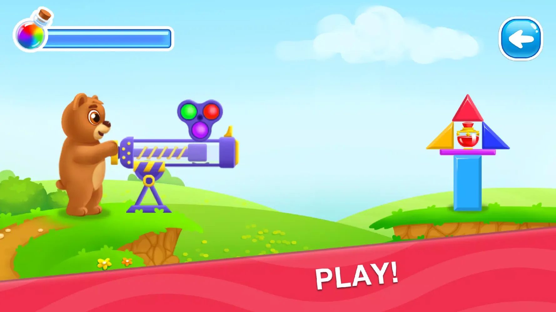 Kids shooter for bubble games应用截图