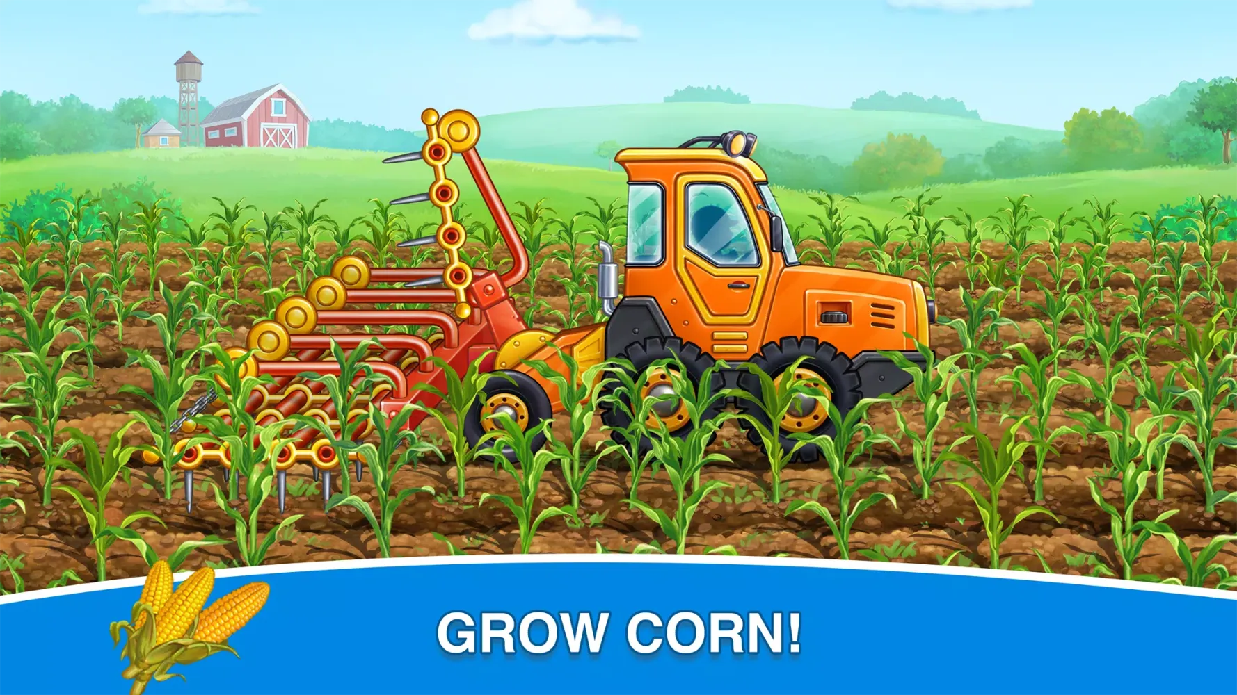 Corn Harvest Baby Farming Game Screenshots