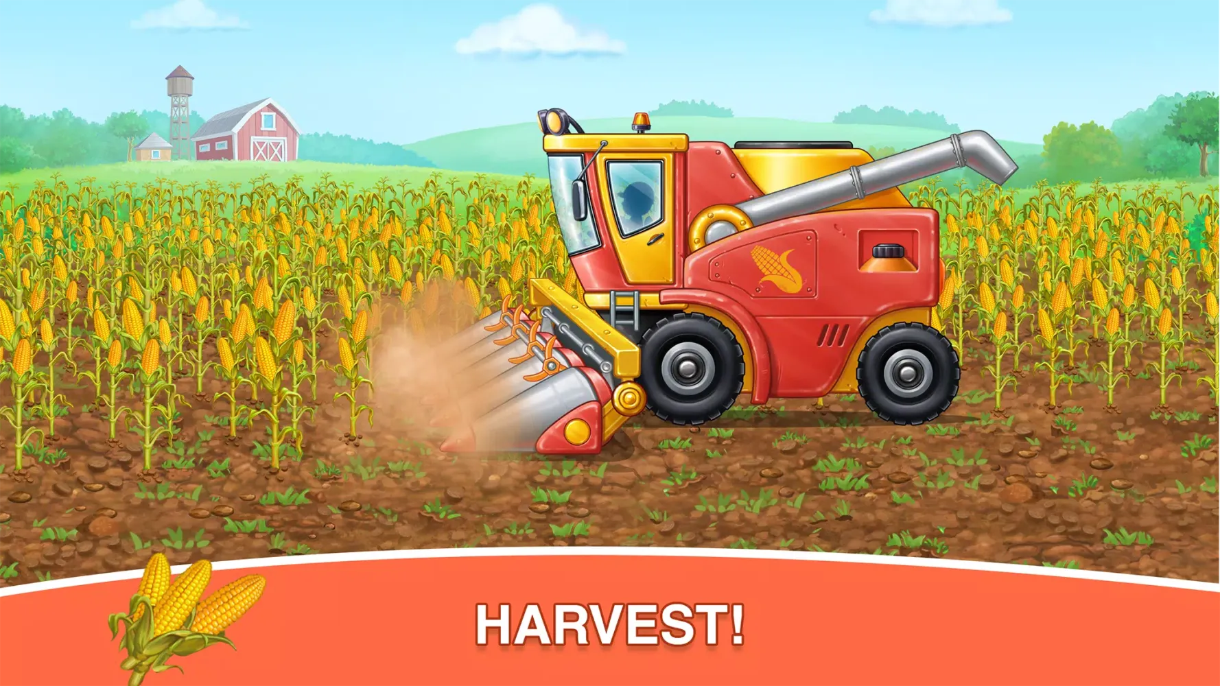 Corn Harvest Baby Farming Game Screenshots