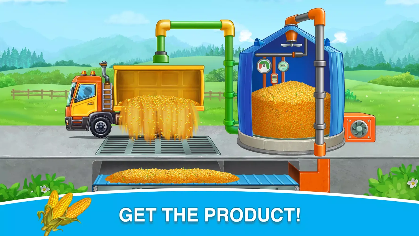 Corn Harvest Baby Farming Game Screenshots