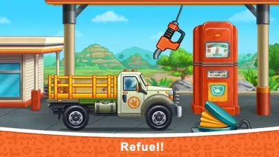 Dinosaur truck, car games: dig Screenshots