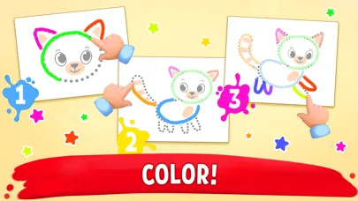 Animal coloring book for color Screenshots
