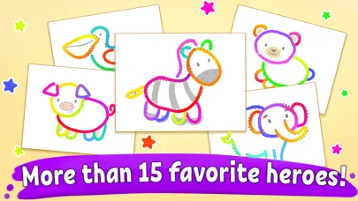 Animal coloring book for color Screenshots