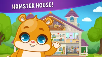 ภาพหน้าจอของ Hamster House: Cute Mini Games