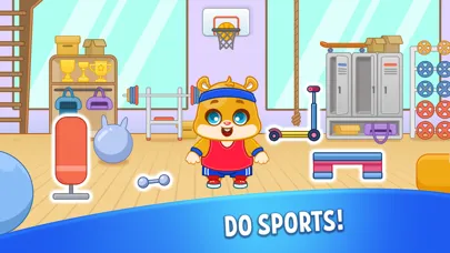 ภาพหน้าจอของ Hamster House: Cute Mini Games