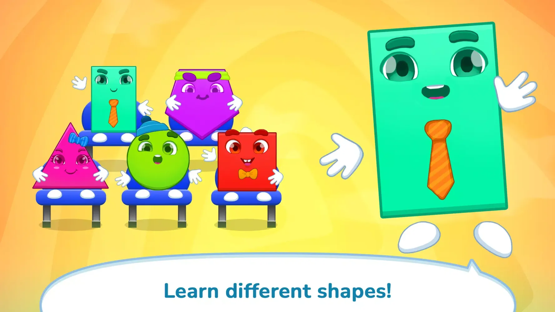 Numbers & Shapes Learning Game Screenshots