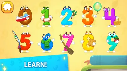 123 Numbers game! Learn Math 1应用截图
