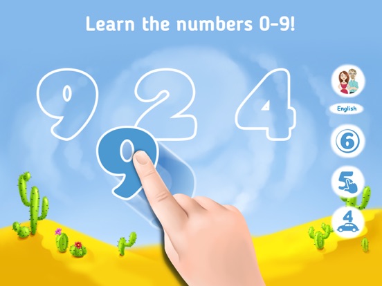 123 Learning numbers games 2+ iPad  スクリーンショット