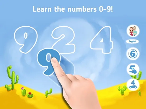 Tangkapan skrin 123 Learning numbers games 2+ iPad 