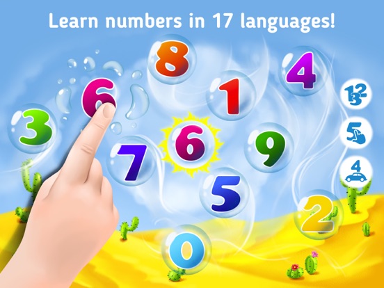 123 Learning numbers games 2+ iPad  スクリーンショット