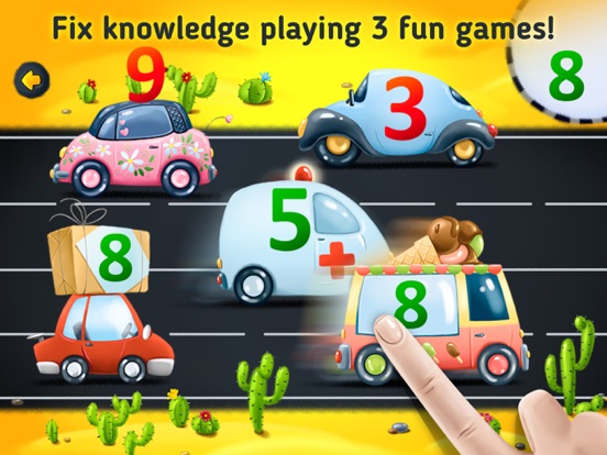 123 Learning numbers games 2+ iPad  スクリーンショット