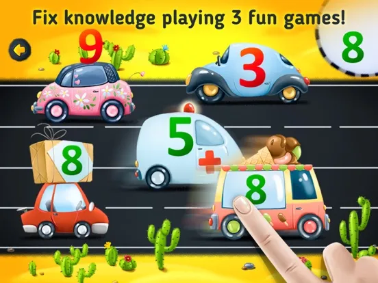 Tangkapan skrin 123 Learning numbers games 2+ iPad 