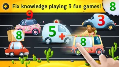 Tangkapan skrin 123 Learning numbers games 2+