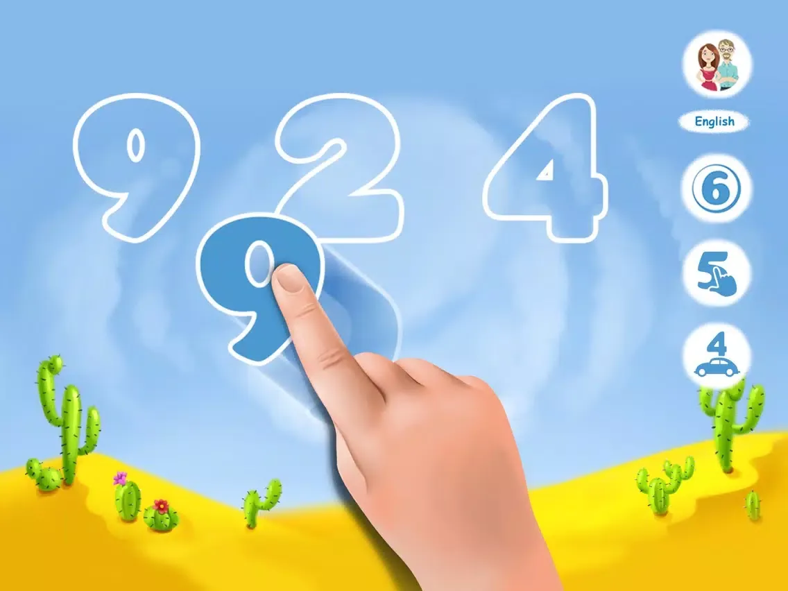 Capturas de tela do Math for kids: learn numerals No Ads iPad 