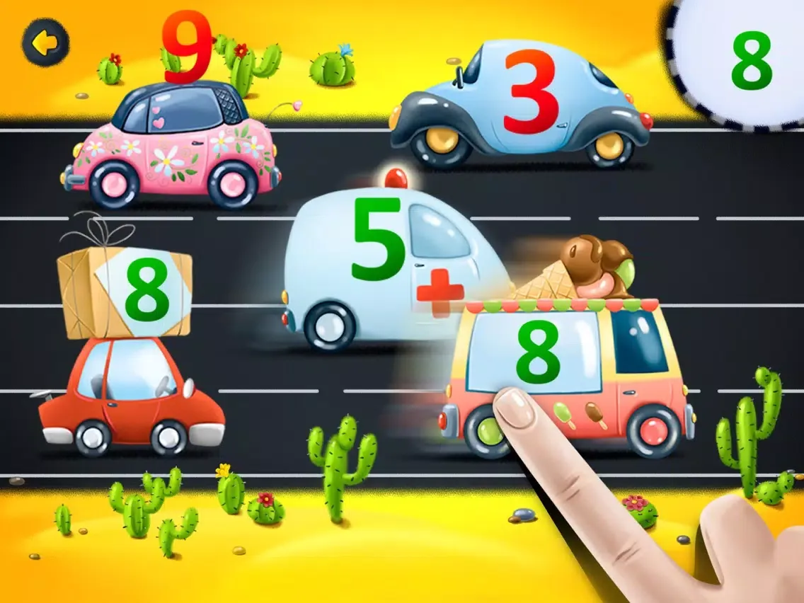 Capturas de tela do Math for kids: learn numerals No Ads iPad 